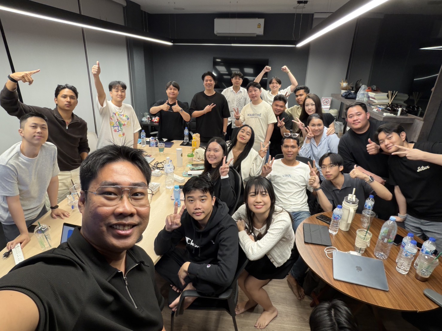 ภาพบรรยากาศและสมาชิกในคลาส TMC